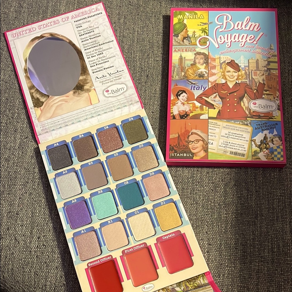 theBalm: theBalm Voyage: Travel Palette: Volume I ✈️ Brand New & Limited Edition